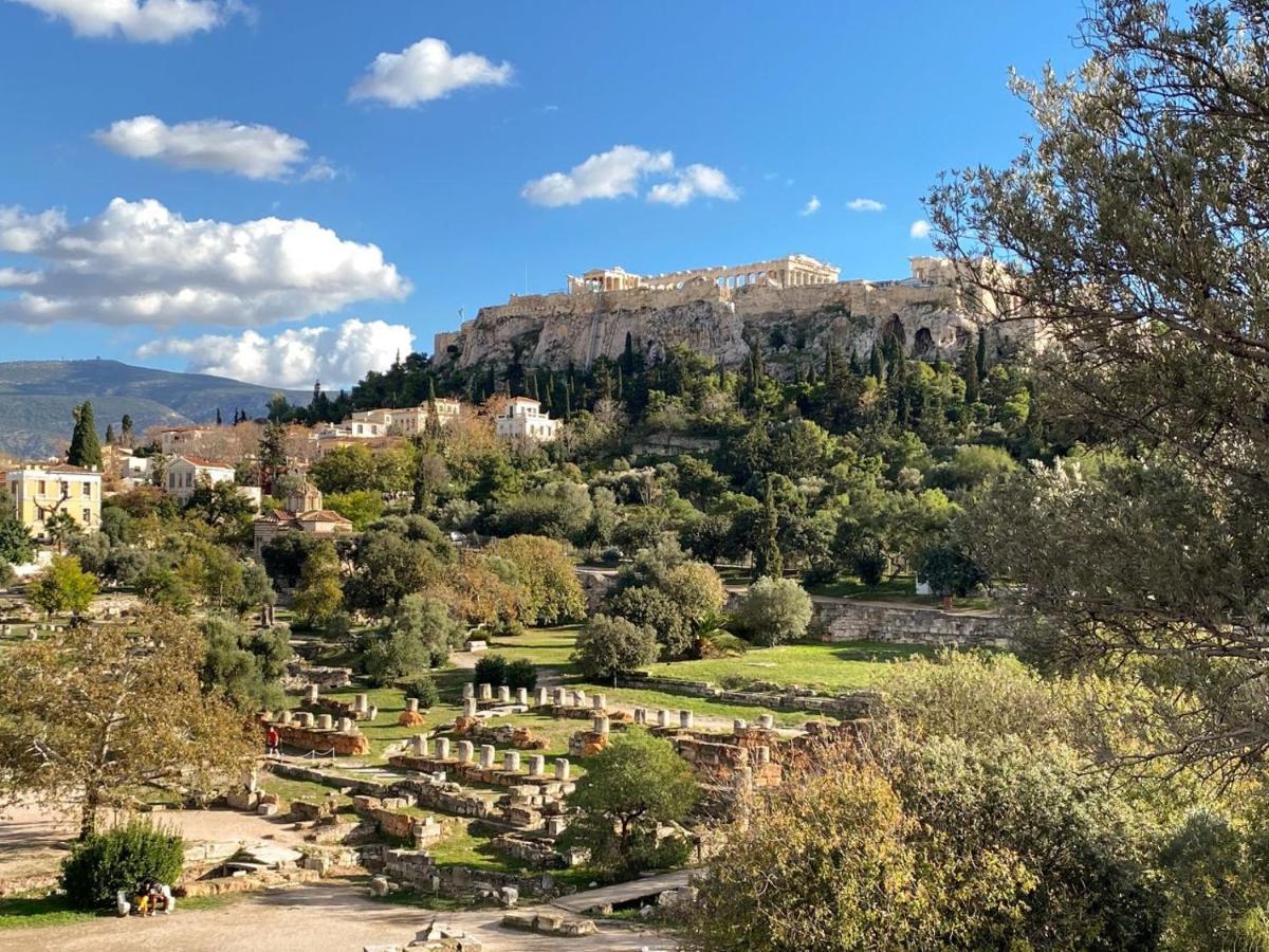 Ferienwohnung Secret Garden Downtown Athen Exterior foto