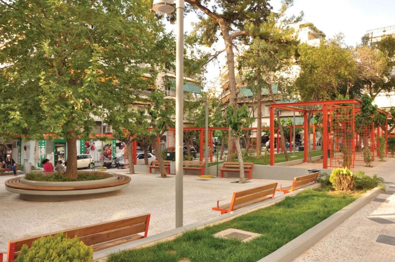 Ferienwohnung Secret Garden Downtown Athen Exterior foto