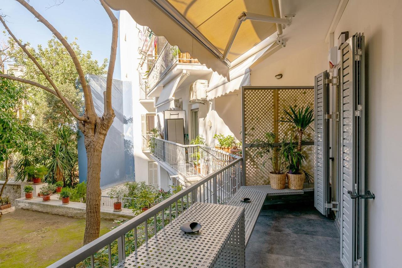 Ferienwohnung Secret Garden Downtown Athen Exterior foto