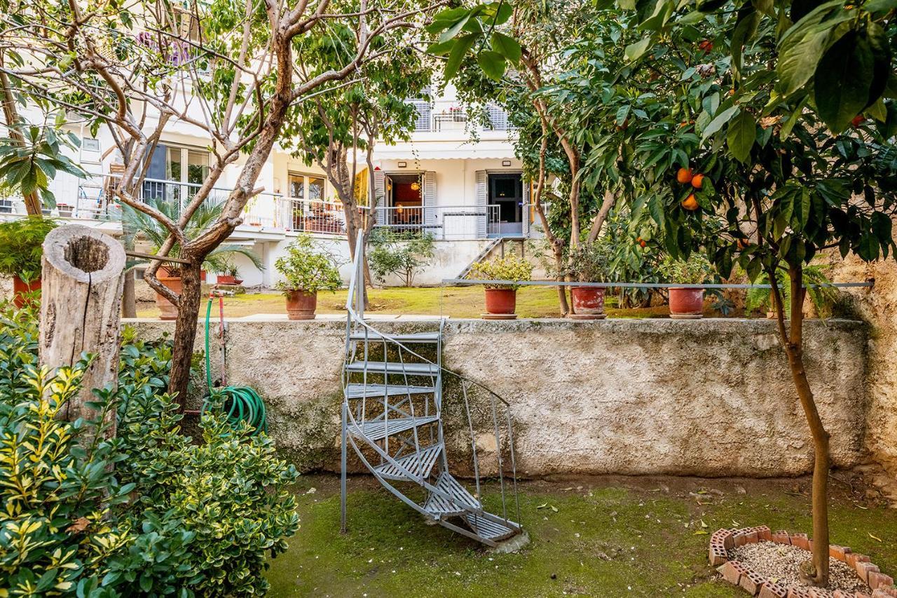Ferienwohnung Secret Garden Downtown Athen Exterior foto