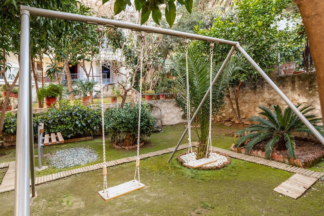 Ferienwohnung Secret Garden Downtown Athen Exterior foto